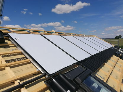 Ensembles chauffage solaire en complément d'une chaudière ou d'une pompe à chaleur